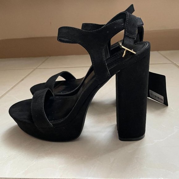 Brand new with tag Vegan Suede heels - Picture 2 of 5